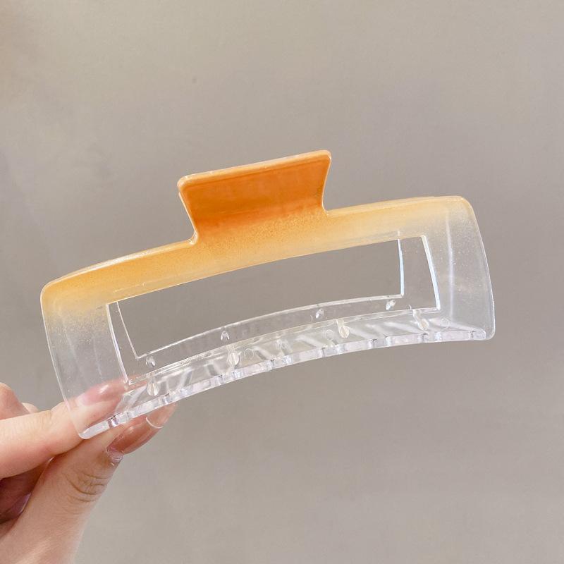 New Women Fashion Metal Geometric Hair Clips Claw Clip Large Acrylic Hair Clip Headband Hairpin Hair Crab Hair Accessories