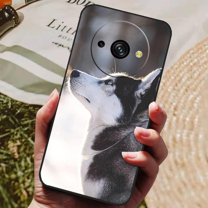 Чехлы для Oukitel C59 Pro Мягкий чехол Милый принт с кошкой Силиконовый чехол для Oukitel C59 Pro Чехол Oukitel C59Pro Полностью защитный Funda