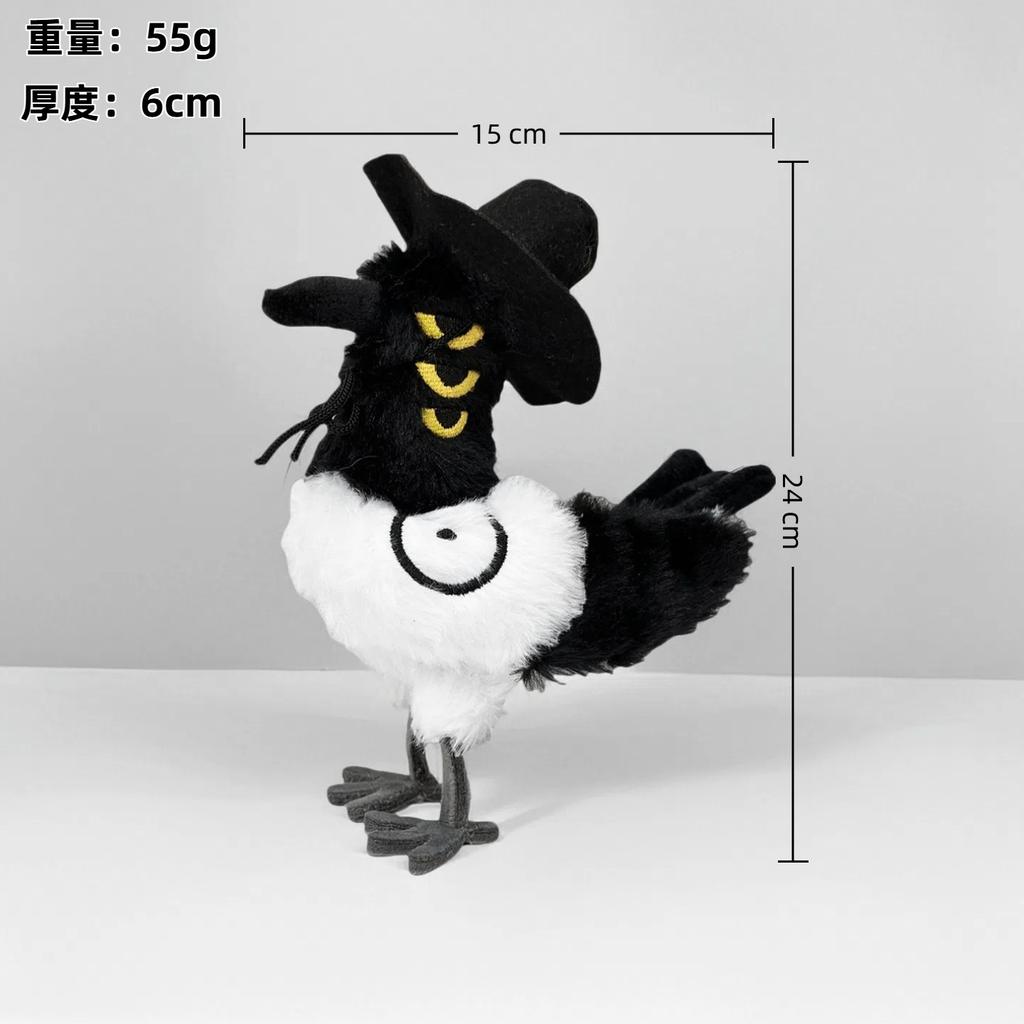 Аниме K-pop Охотники на демонов Плюшевый Милый Фиолетовый Тигр Черная Шляпа Сорока с 3 глазами Охота на монстров Женская группа Мягкая Для Поклонников Подарки