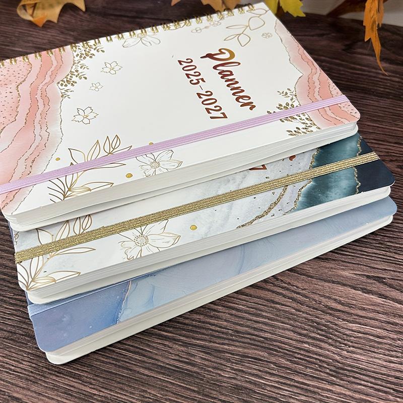 2025-2027 Ежемесячный планер-блокнот Канцелярские товары Кампус Подарки Ежедневник Журнал Снова в школу Офисные принадлежности Блок для заметок Аксессуары