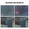 Полировка царапин на закаленном стекле автомобиля, ремонт может быть выполнен не новичками. Комплект из 8 предметов для подержанных автомобилей и поврежденной краски S Y4K3