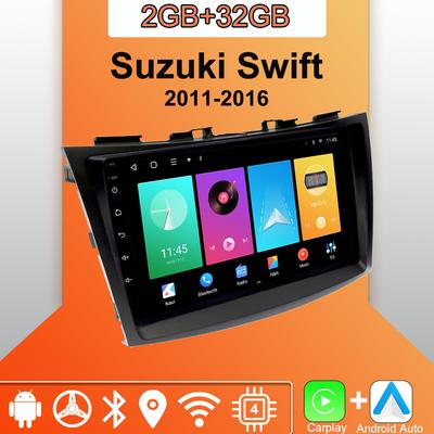 Android Carplay автомобильное радио для Suzuki Swift 2011-2016 мультимедийный проигрыватель головное устройство стерео GPS навигация BT WIFI 2+32 ГБ