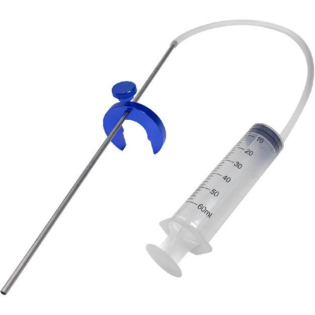 Fork Oil Adjuster Kit, Motorcycle Suspension Oil Level Adjuster with 60ml Syringe & Shape C Adjustable Ring, Fork Oil Level Gauge Adjustment Tool for