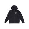Embroidered Swoosh Zip Hoodie Jacket Men Outerwear Black CU3927-010
