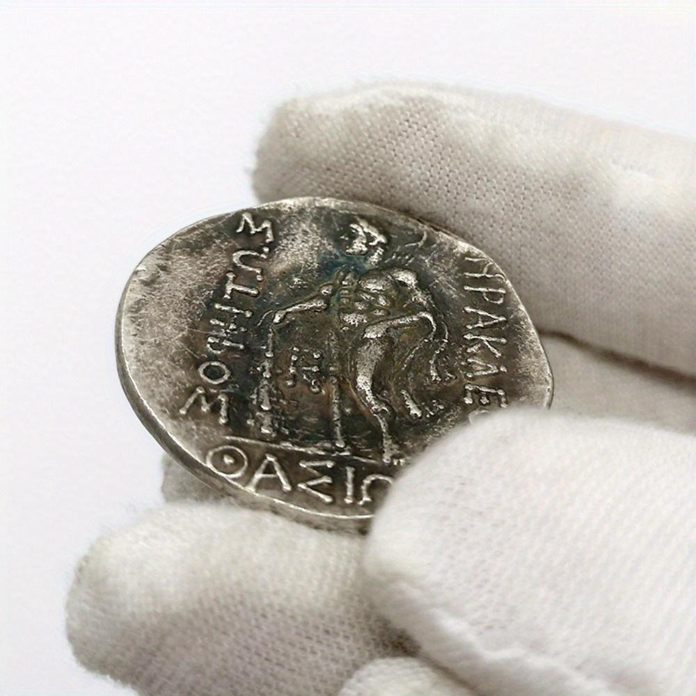 Древнегреческая мифология Дионис Бог вина Металлический значок Ремесло Монета Украшение Подарочная копия