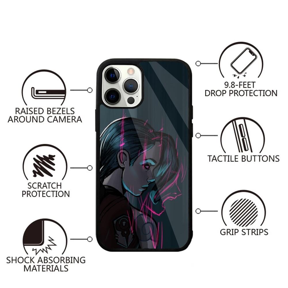J-Jinx Arcane L-LOL Phone Case For iPhone 16,15,14,13,12,11,Plus,Pro,Max,Mini Magsafe Magnetic Wireless Charging