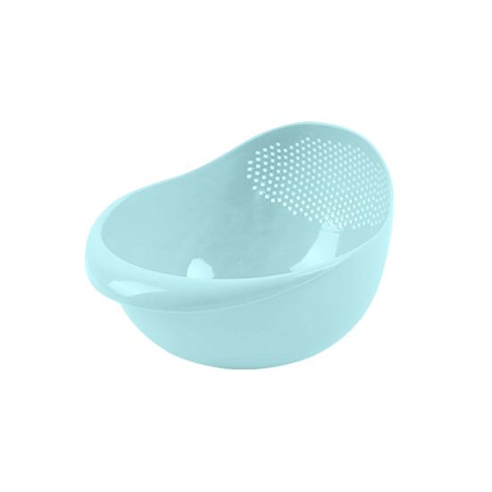 Сито для ополаскивания риса Yousheng емкостью 24 унции, пищевое сито без бисфенола А, фруктовая чаша с ручкой, многофункциональная корзина для мытья посуды, органайзер для кухни