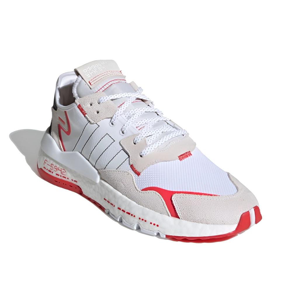 Adidas Originals Nite Jogger Fabric Synthetic Leather Retro Sports Slip Resistant Durable Lightweight Low Top Lifestyle Casual Shoes H03248