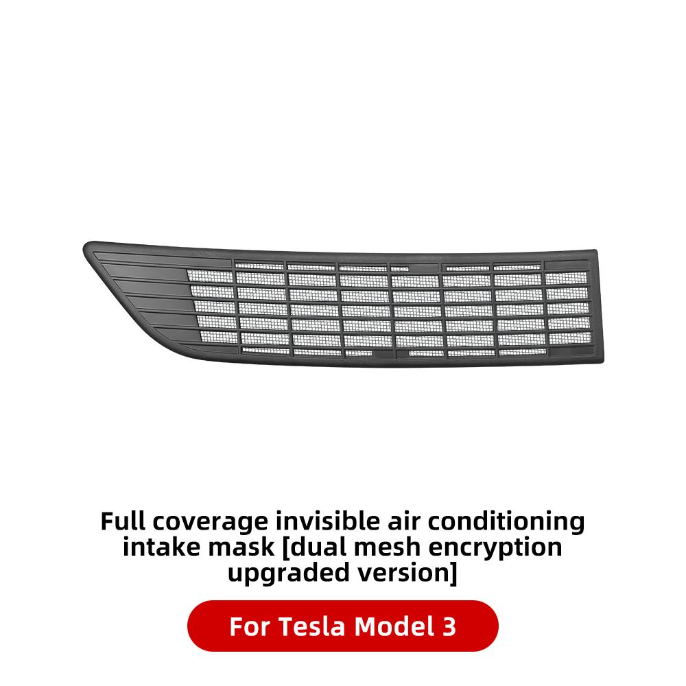 Фильтр для мусора в салоне воздухозаборника для автомобиля Tesla Model 3 Model Y 2022 2023