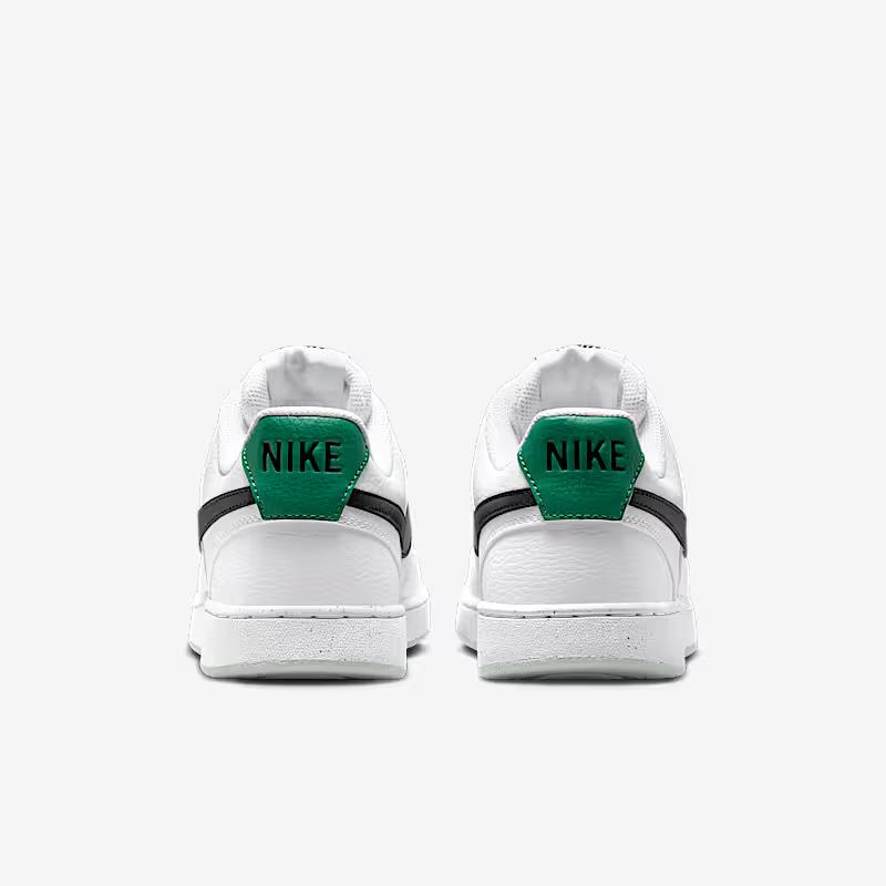 Nike Court Vision Low Next Nature sneakers White/Black/Malachite