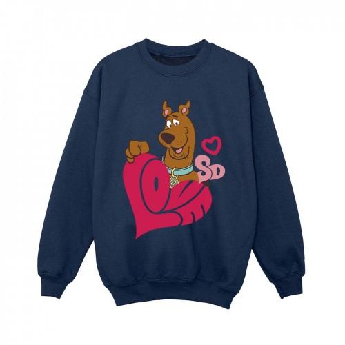Scooby Doo Свитшот с сердцем для мальчиков
