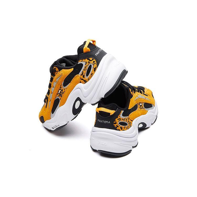 Fila Pantera Ткань Синтетическая кожа Спортивный Комфорт Низкий верх Повседневная обувь Мужские кроссовки F12M111117FBS