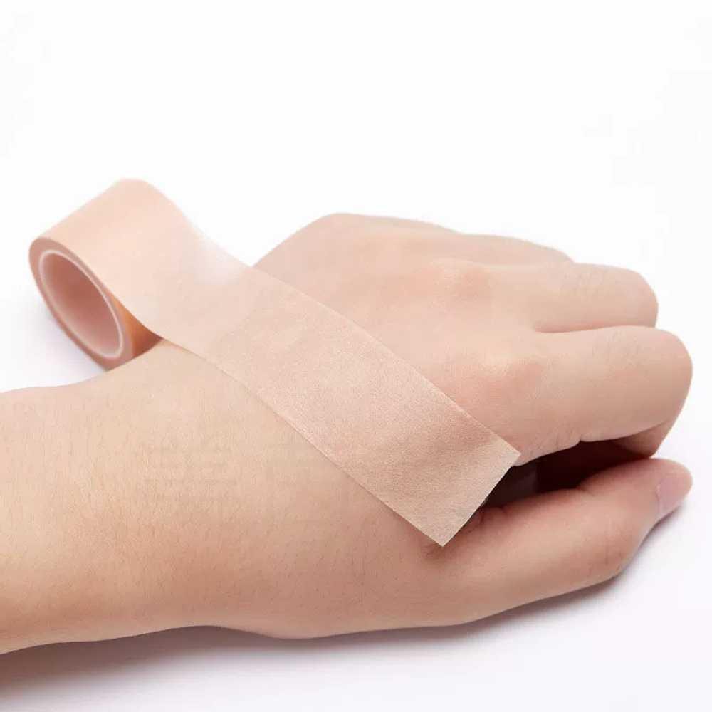 Татуировка, скрывающая цвет кожи, водонепроницаемая наклейка, лист, цвет кожи, пластырь, лента, консилер, татуировка, рана, 1 шт., 2 шт.. Цвет кожи тонкий 5смx4.5м