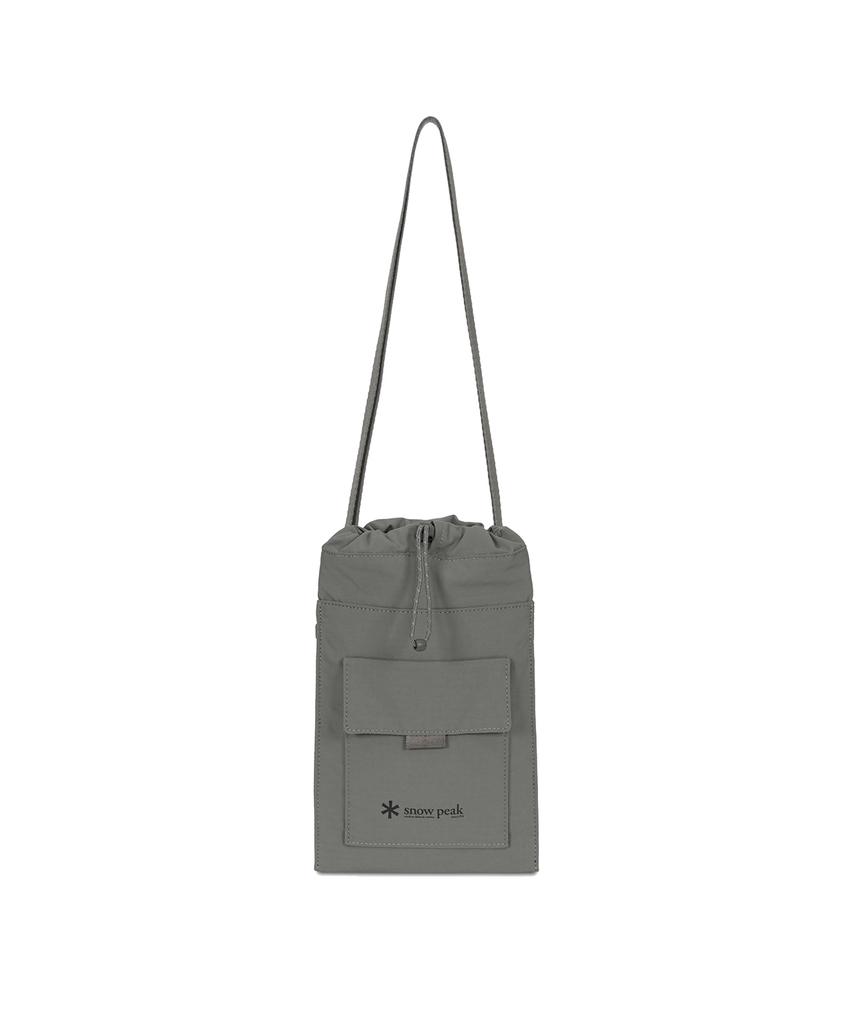 Snowpeak Apparel Мини-сумка-почтальон Dual Tech Темно-серый (S24Sufsb38)