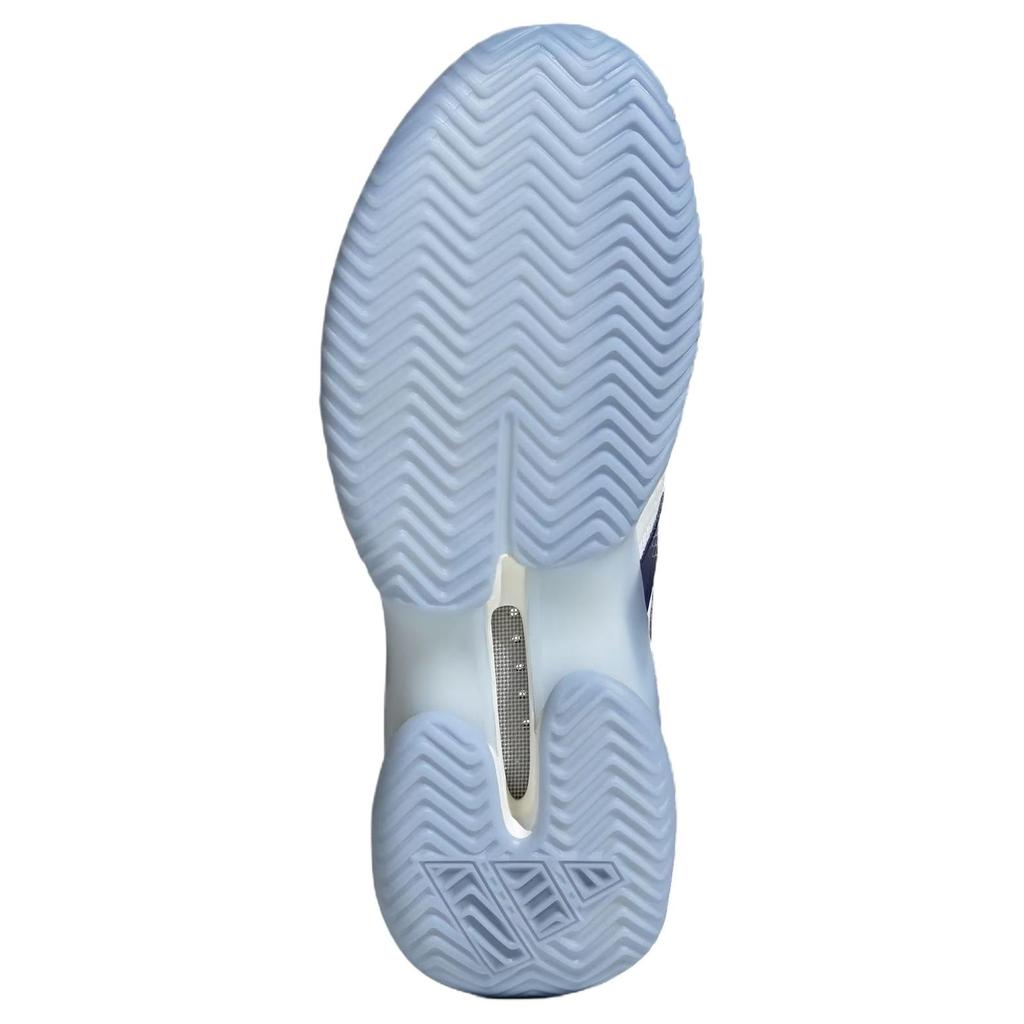adidas Кроссовки для тенниса BARRICADE 14 Низкие Женские Бело-Синие JS4112