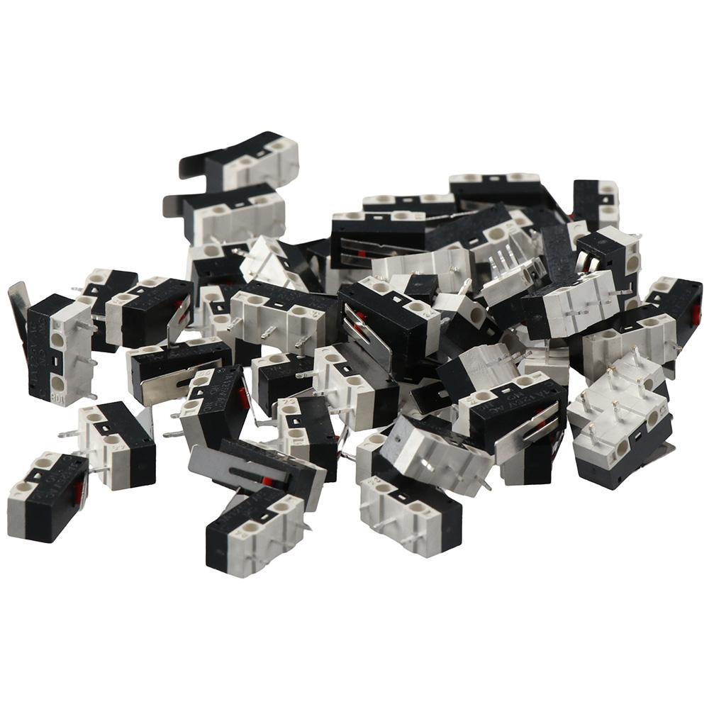 50 шт. AC 1A 125 В микропереключатель 3-контактный концевой выключатель микроконцевой выключатель для Arduino CYT1073 игрушечная мышь