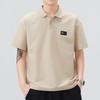 Men's New Summer Loose Short-sleeved POLO Shirt Lapel Thin Short T