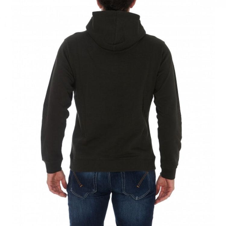 KENZO Sweatshirts Men's Black Hooded Moderate Regular FB65SW3304MB-51A