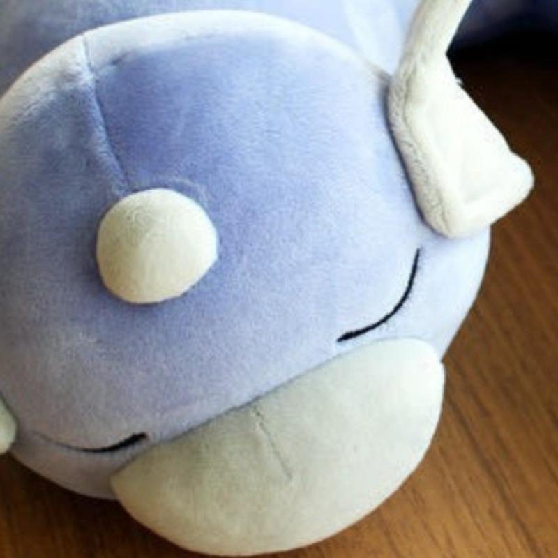 35CM Anime Dratini Plush U Neck Pillow Cute Dragon Soft Stuffed Toys Doll Fun Toys Gifts for Kids Children