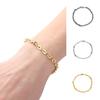 Hip-Hop Simple Chain Unisex Wrist Bracelet Men Women Gift Jewelry Party Banquet