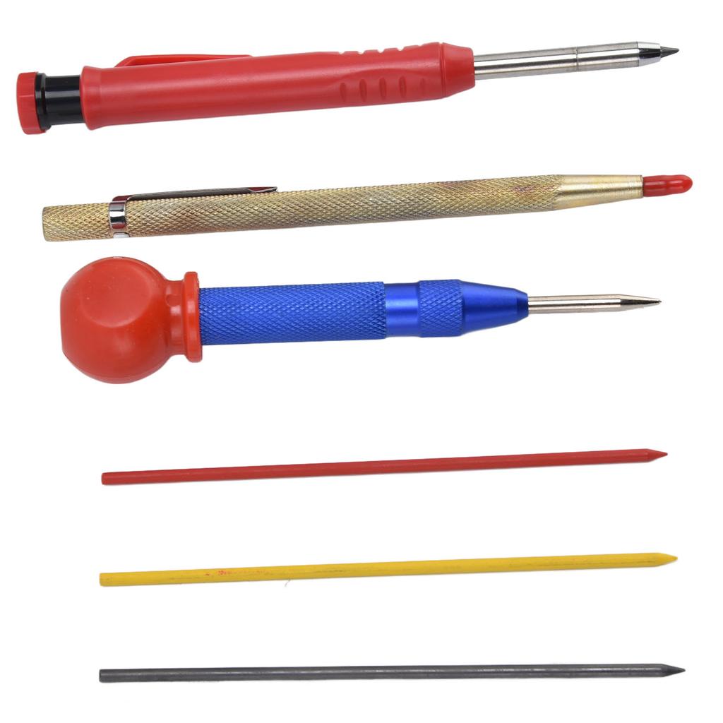 Наборы ручек для деревообработки Металлические графитовые стержни Маркировочные маркеры Позиционирование Кернер Инструменты