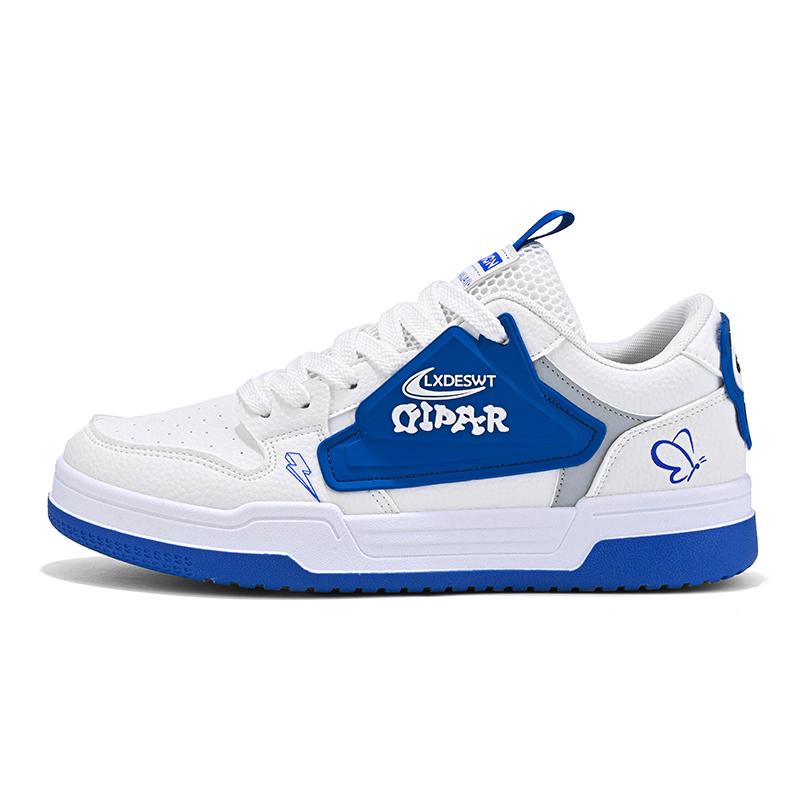 2024 Spring Summer Trendy Red Men Casual Sneakers Lace-up Men's Designer Shoes Lightweight Male Flat Shoes Zapatillas Hombre