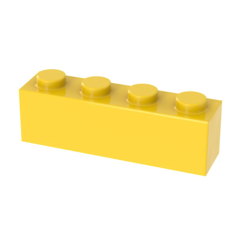 [FunBrick] 20/30/50 ШТ. DIY Строительные блоки 1x4 точки, Толстые фигурные кирпичики, Творческие, Размер 1*4 точки, Совместимые с игрушкой 3010