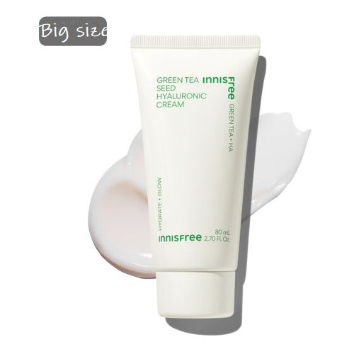 Innisfree Гиалуроновый крем с семенами зеленого чая 80 мл (туба)