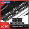 Для VW VOLKSWAGEN 2026 Новая накладка на порог двери автомобиля для Volkswagen R LINE Значок RLine GOLF 3 4 5 6 7 8 GTI POLO MK5 MK7 Passat