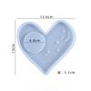 1 шт. Подставка для демонстрации подставок в форме сердца, форма для литья из эпоксидной смолы, силиконовая форма для держателя подставок