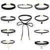 Minimalist European & American Lolita Lace Choker Necklace Set for Women