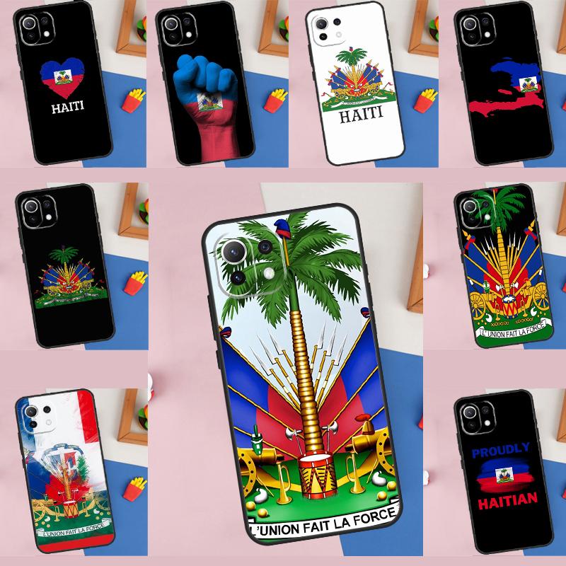 Haiti Haitian Flag Case For Xiaomi 11T 12T 13T 14T Pro 13 14 15 Ultra POCO X7 Pro X3 X5 X6 F5 F6 M6 Pro Cover