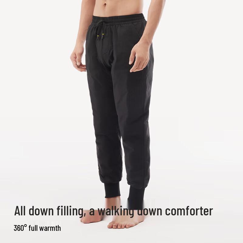 Heilan Home Men's Thickened Down-Filled Casual Jogger Pants