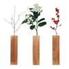 Wooden Wall Planter Farmhouse Wall-mounted Vase Rustic Wall Decor Plant Holder for Greenery Eucalyptus Stems Flowers