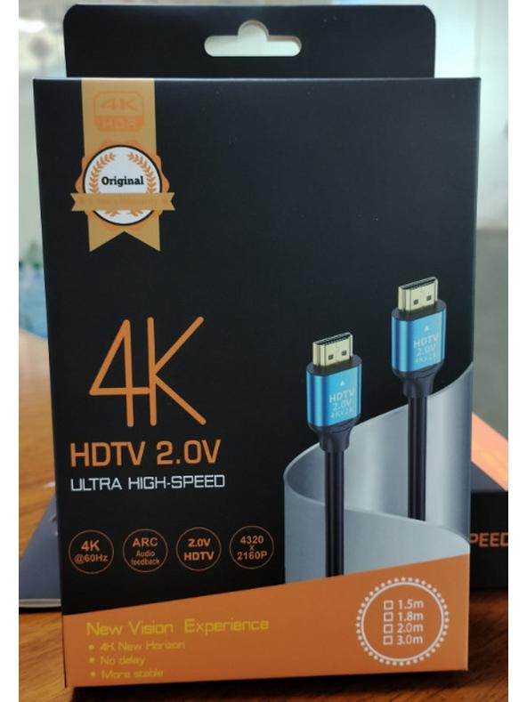 Кабель высокой четкости 4K HDMI 2.0 для телевизоров, мониторов и проекторов