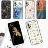 Чехол с узором «Стрекоза» для Samsung Galaxy A15 A25 A35 A55 A53 A33 A13 A52 A32 A12 A51 A71 A14 A34 A54