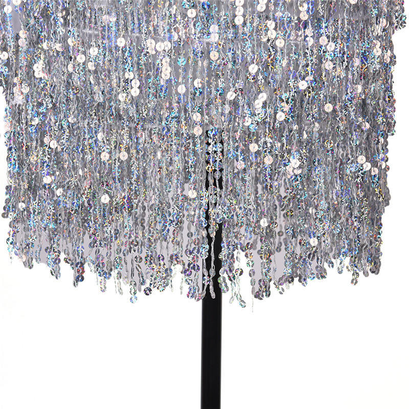 Костюм для танца живота с блестками, кисточками, бахромой, шарфом, поясом, юбкой с запахом на талии