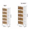 Folding Wardrobe Containers with Wheels Elevated Design Save Space Bedroom Storage Box High-capacity Plastic Kitchen Cabinets