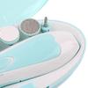 Baby Nail Trimmer Electric Nail Polishing Grooming Kit 6 Grinding Heads for Newborn Infant Toddler
