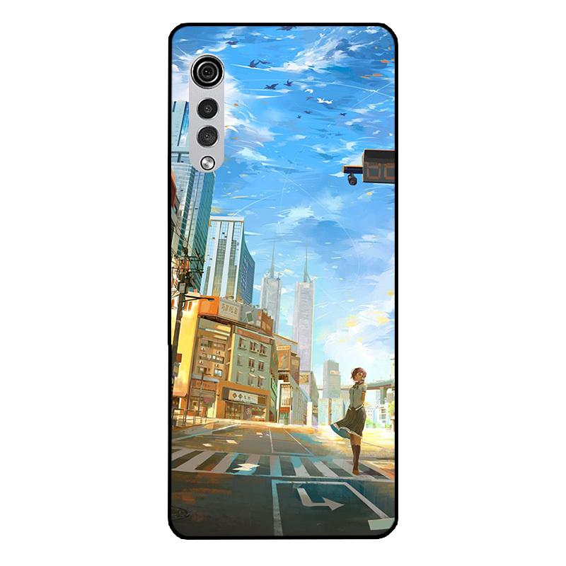 Чехол для LG Velvet Мраморный Мягкий Силиконовый Задний Чехол для Телефона LG Velvet 5G UW Чехлы для LG Velvet 2 Pro / Velvet2 Pro Coque