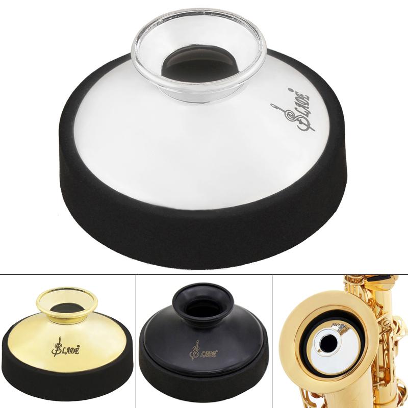 ABS Sax Mute Демпфер Глушитель для альт-саксофона Тонкая работа Прочный 3 цвета на выбор