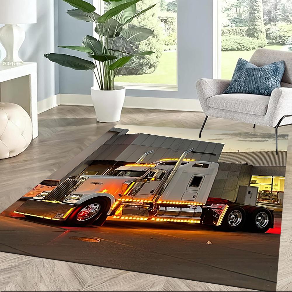 Kw Heavy Trucks Carpet Design For Dining Room Outdoor Dormitory Hallway Antislip Rug Office Home Decor Perfect Birthdaychristmas Gift Idea