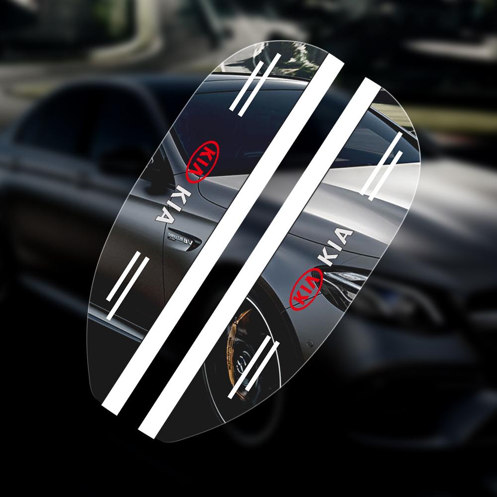 Car Accessories Rear View Mirror Rain Eyebrow Cover Sun Shade Protector For KIA Rio Ceed Sportage Cerato Soul Sorento Picanto k5 MT8