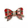 Fashionable Bow Brooch, Clothing Accessories Chest Flower, Evening Dress Matching Chest Flower Exquisite Christmas Accessories