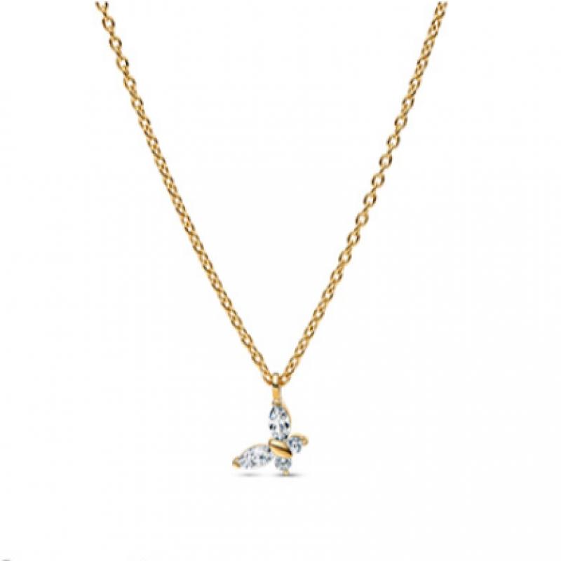 Pandora Butterfly Pendant Necklace 364267c01