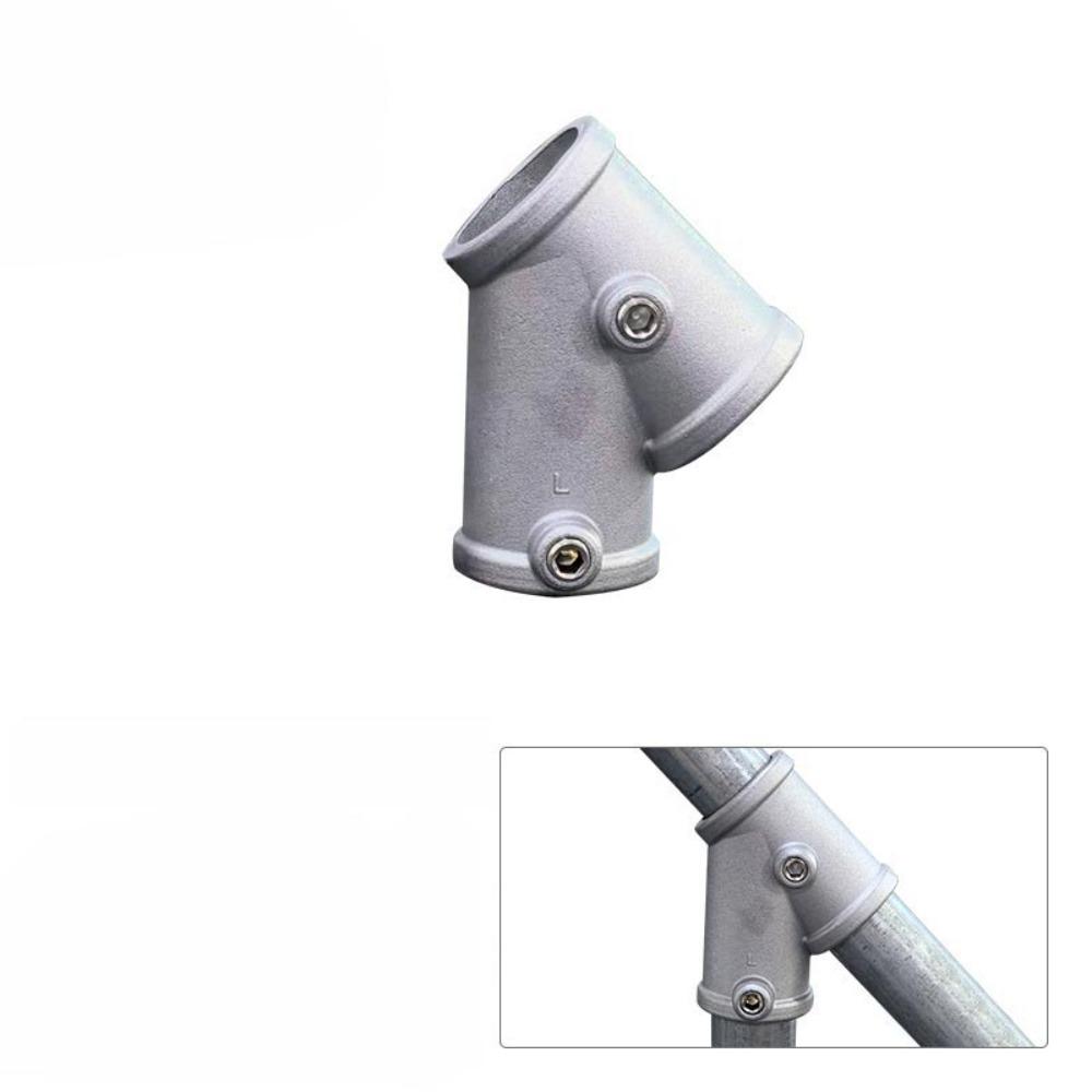 Крепежные элементы рамы из алюминиевого сплава Стальная рама Фиксирующая пряжка Соединитель для круглых труб трубы