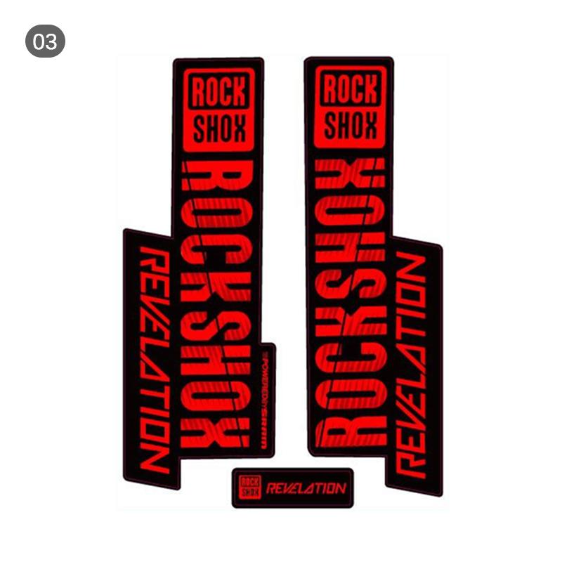 Наклейка на переднюю вилку для Rock Shox Sid Дорожного Велосипеда МТБ Гонки Аксессуары Наклейки Новые