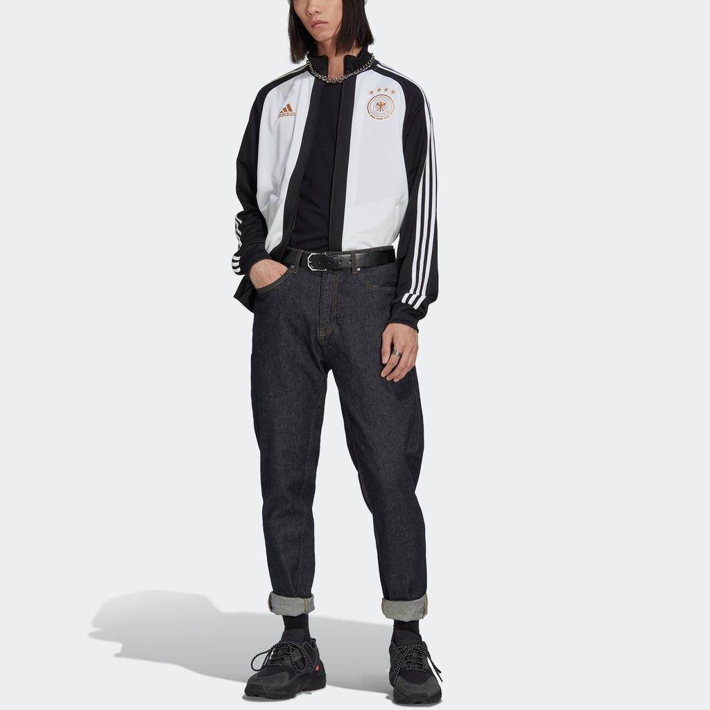 Adidas Футбольная спортивная куртка DFB DNA TT Мужские куртки белые HC1273