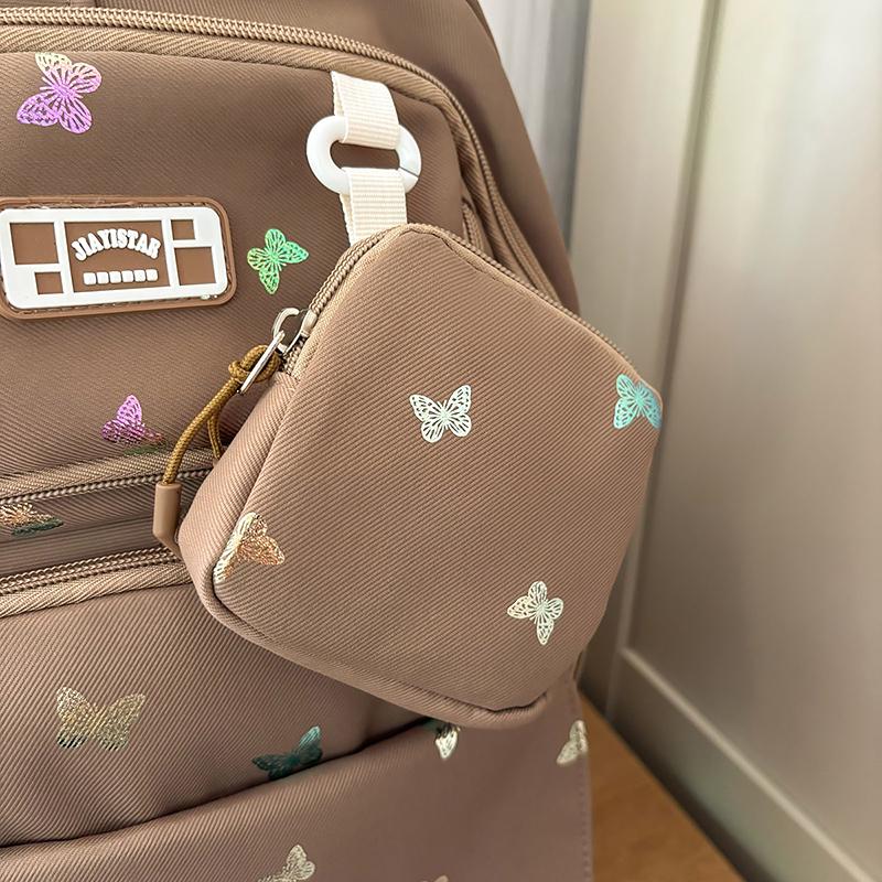 Рюкзак с принтом медведя, студенческий школьный рюкзак, женский легкий рюкзак