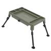 Tent Table Double Layer for Fishing Accessories Storage with Height Adjustable and Portable Design Folding Camping